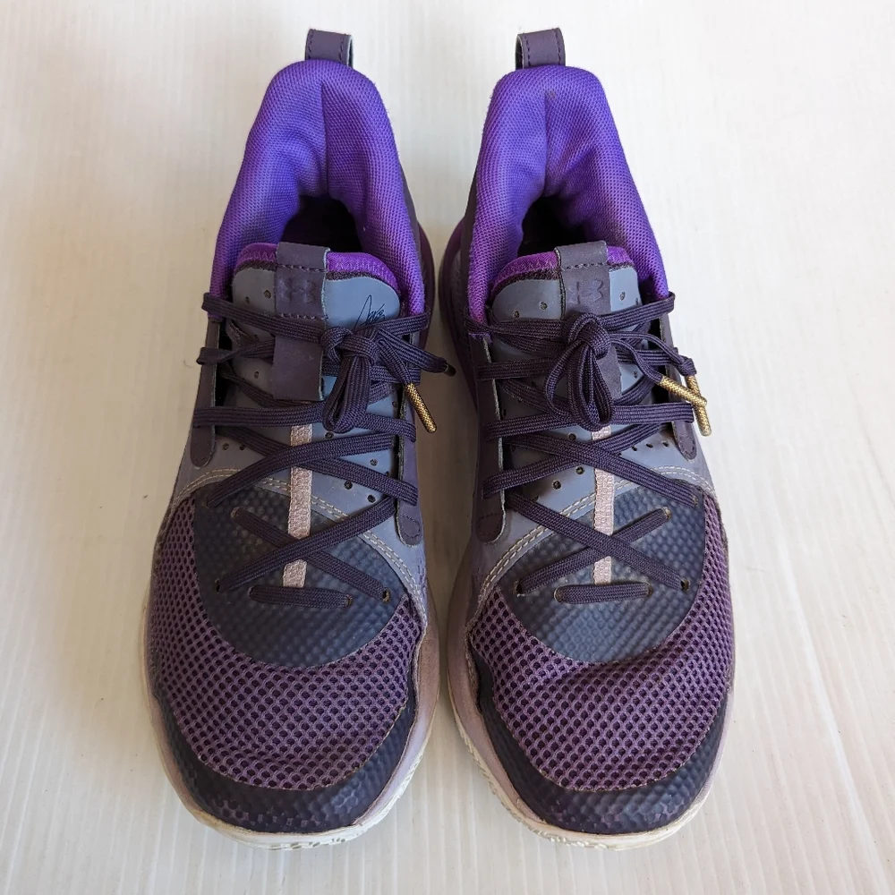 UNDER ARMOUR Curry 7 International Women's Day Purple Sneakers basketball shoes